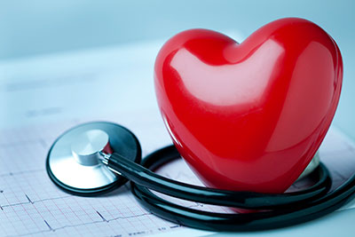 image of heart and stethoscope